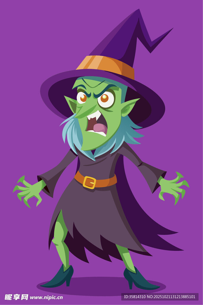 愤怒女巫形象