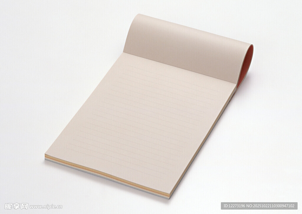 简约空白笔记本展示