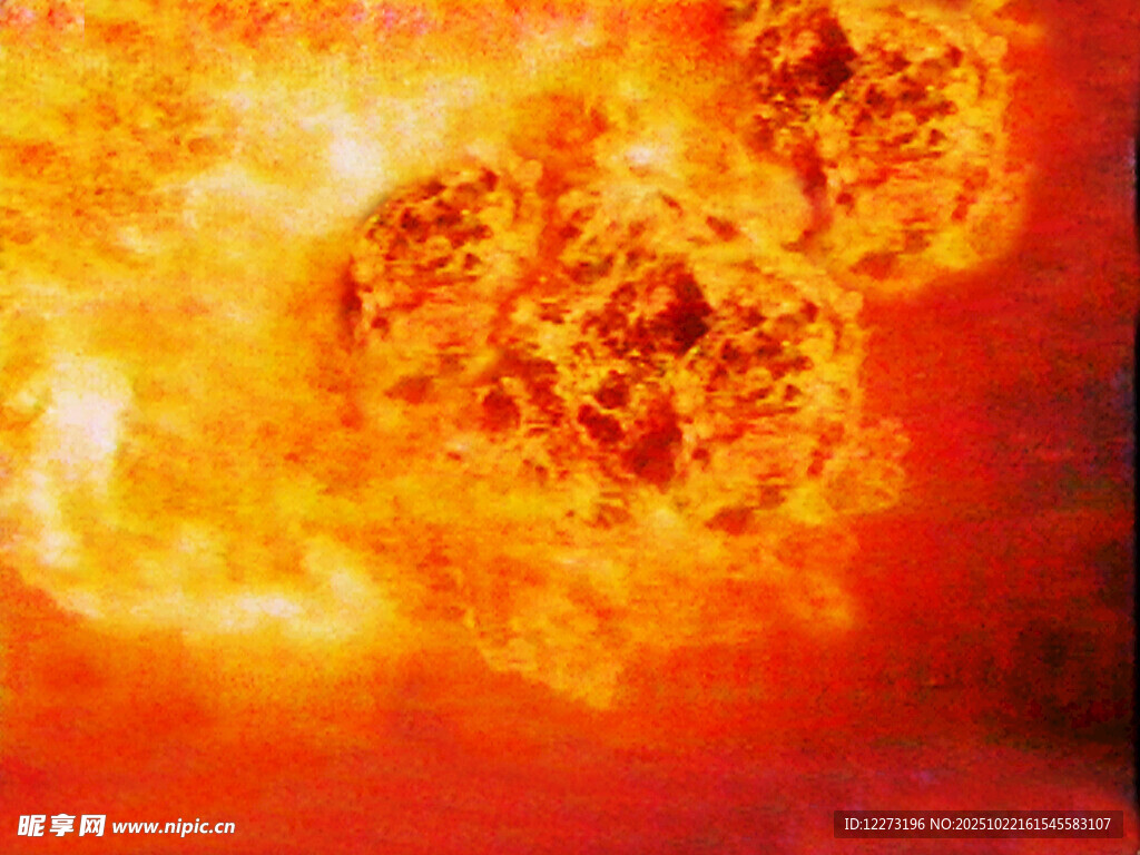 爆炸火焰特效图