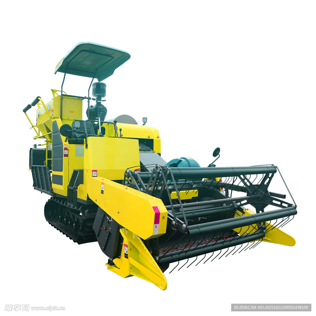 履带式农业收割机