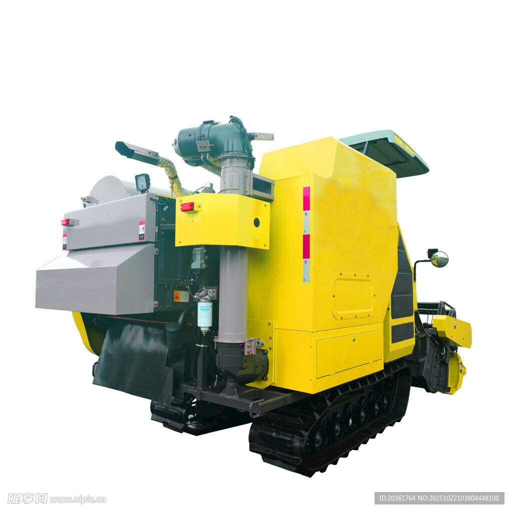 黄色履带式工程作业机器人