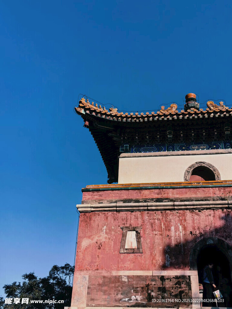 中式古建筑一角