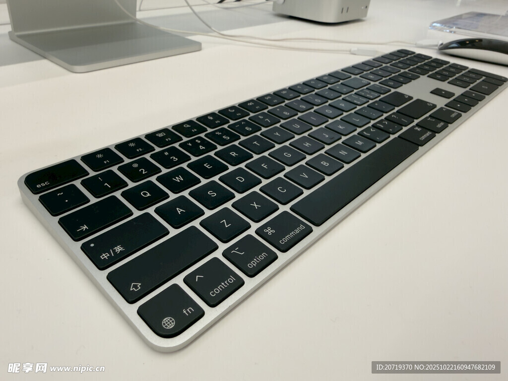 时尚简约键盘特写