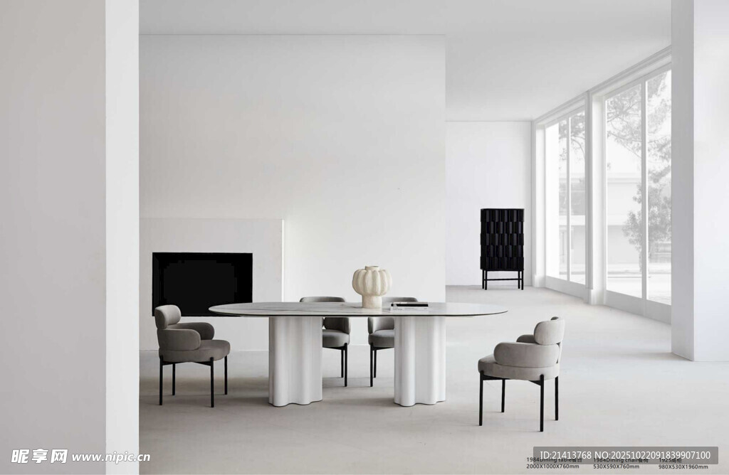 简约现代风格餐厅室内设计