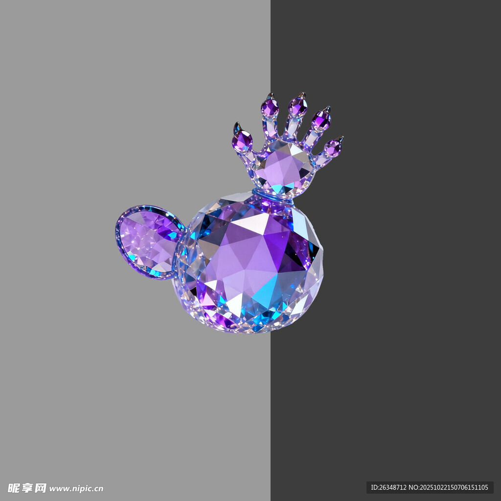 万圣节水晶头骨爪子