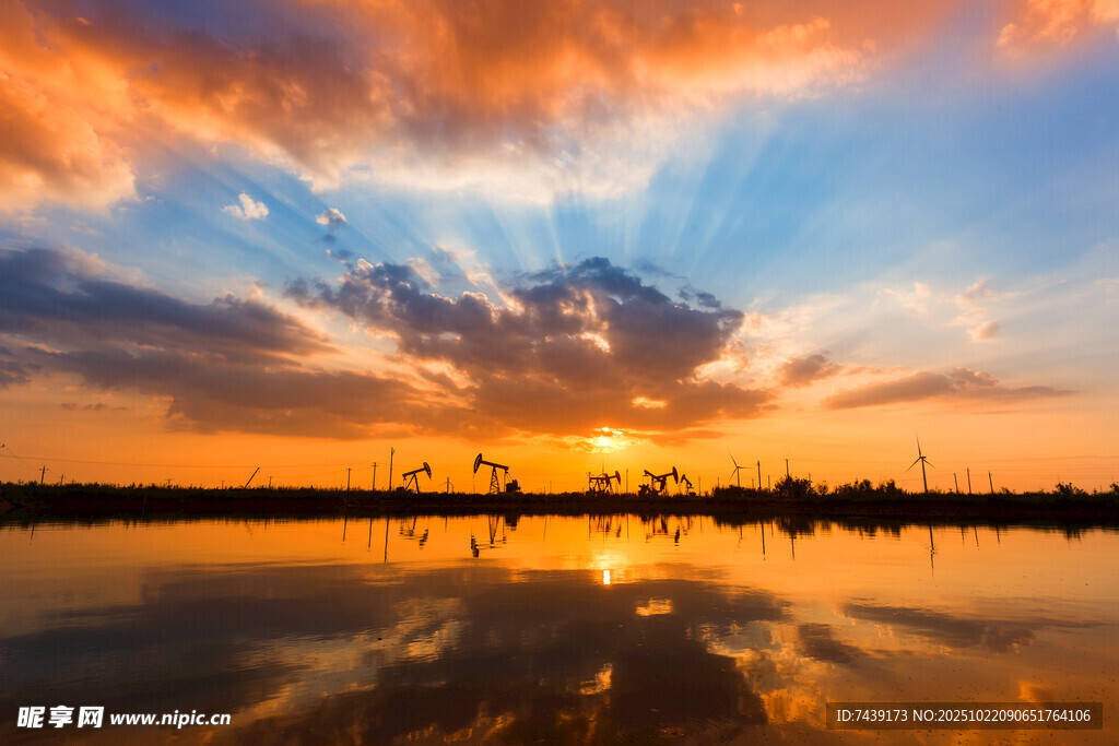 油田风光