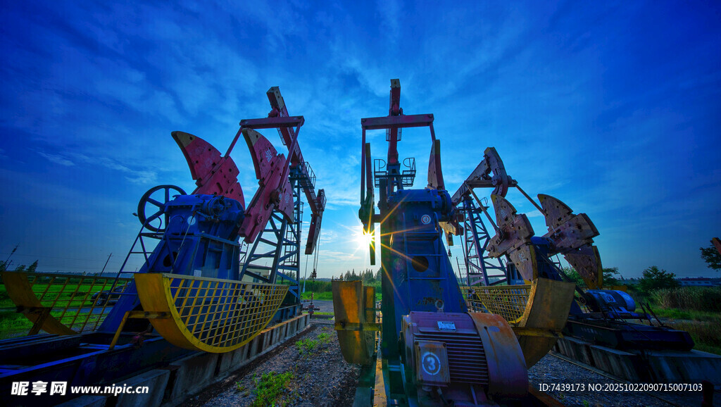 油田风光