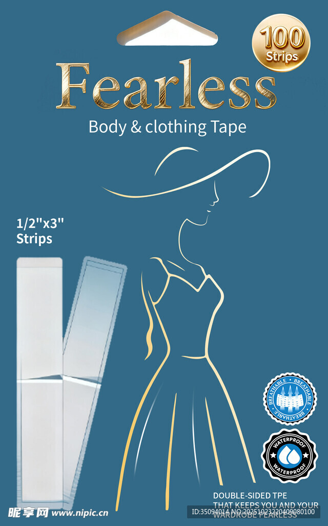 防走光贴图案 连衣裙款式