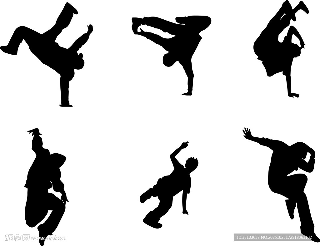 武术动作剪影