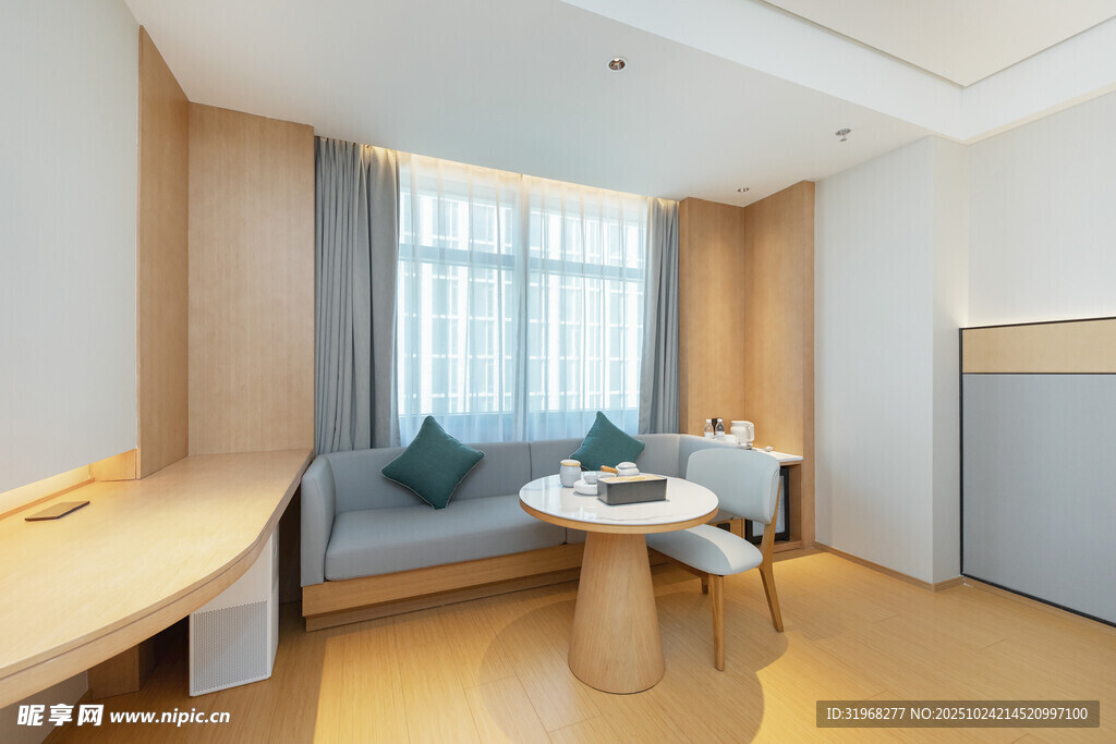 简约温馨的室内休息空间