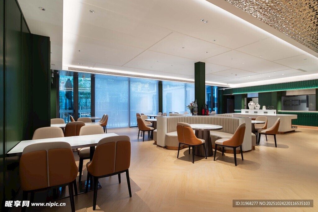 现代简约风餐厅室内场景