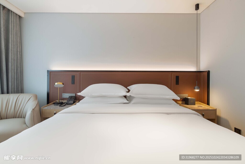 现代简约风格舒适酒店客房