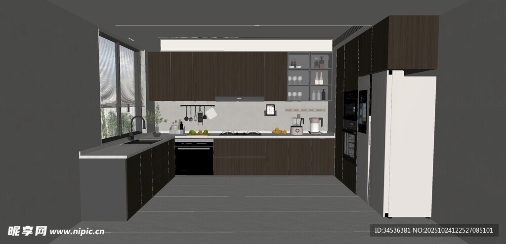 现代简约风格厨房设计