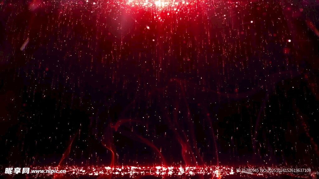 金色光效光线粒子素材