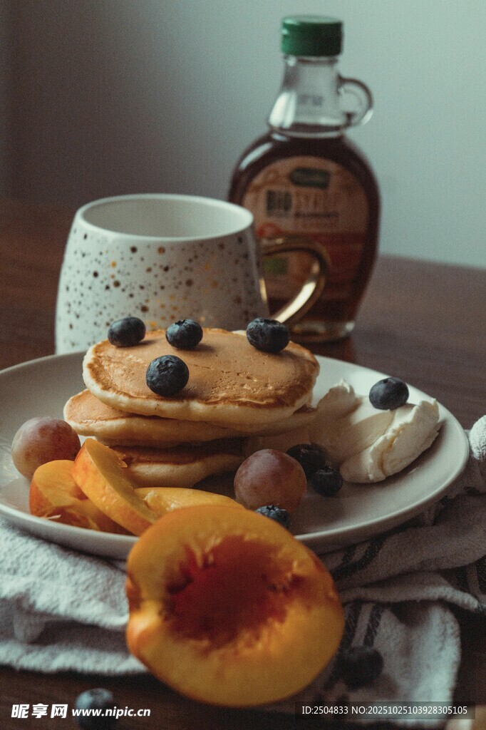 美味早餐组合 诱人小食