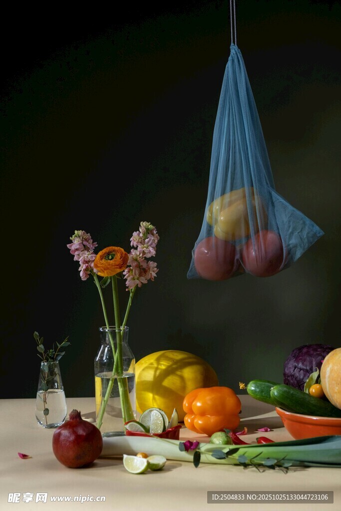 蔬果静物组合 清新自然