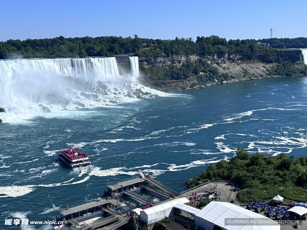 尼亚加拉大瀑布壮丽景观