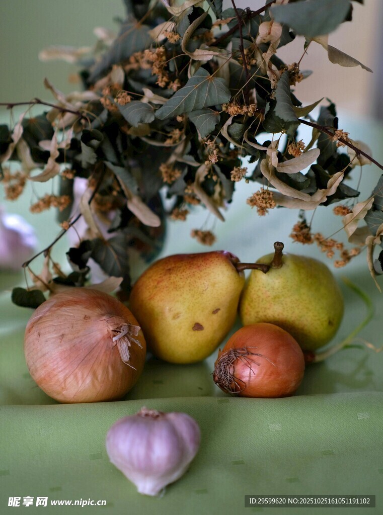 秋日蔬果静物组合