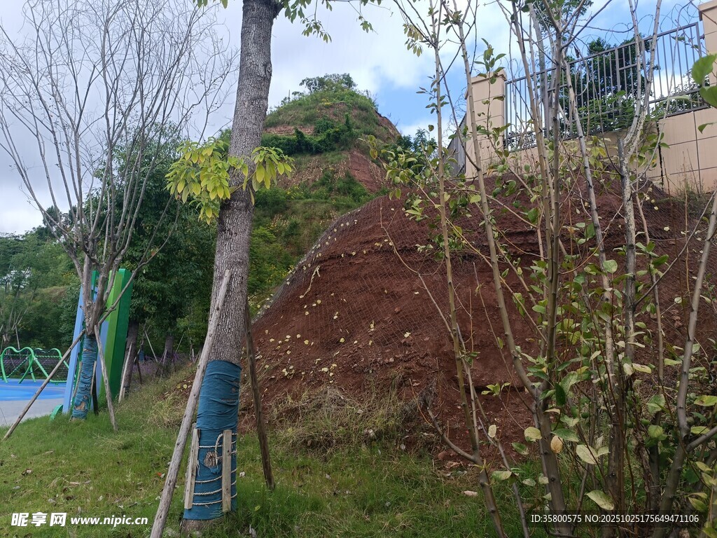 户外施工现场景观