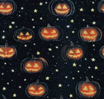 万圣节南瓜星空图案背景