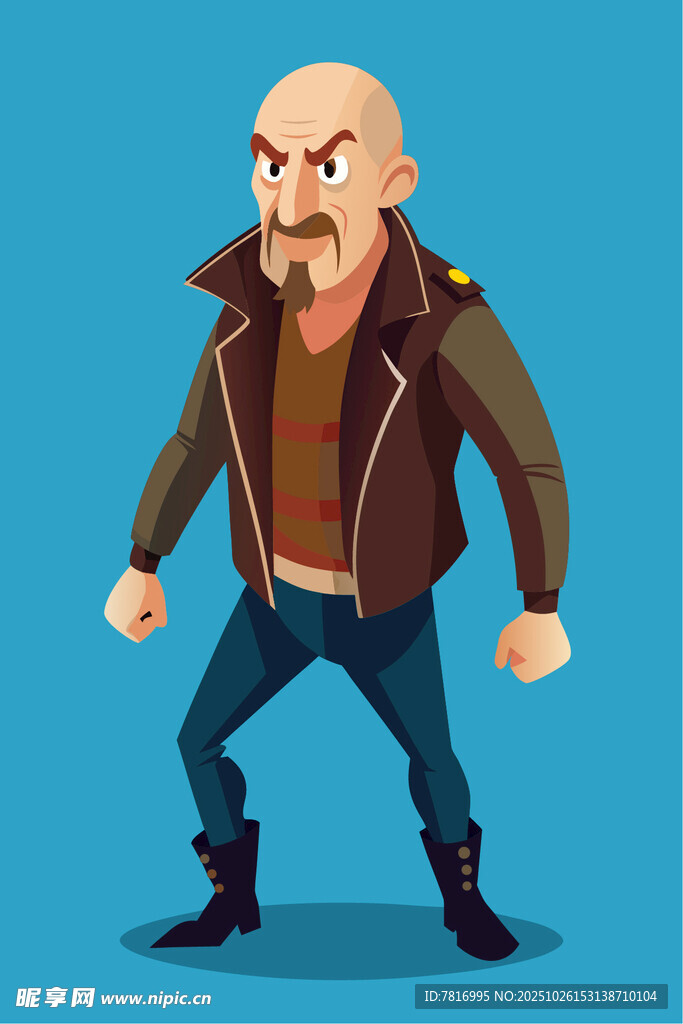 愤怒硬汉准备出击