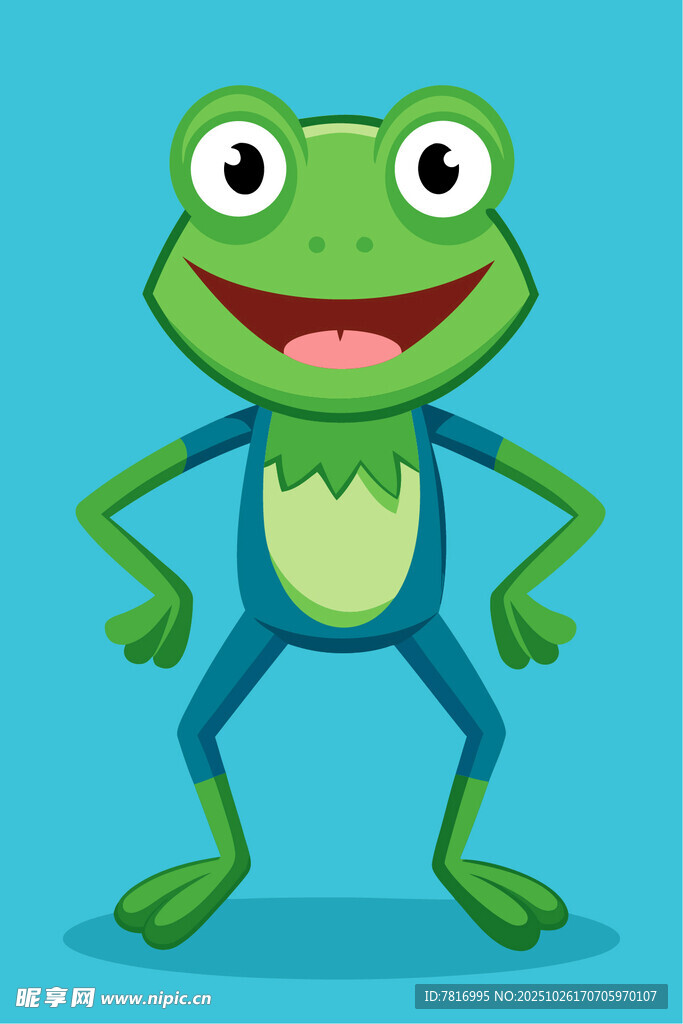 可爱青蛙卡通形象