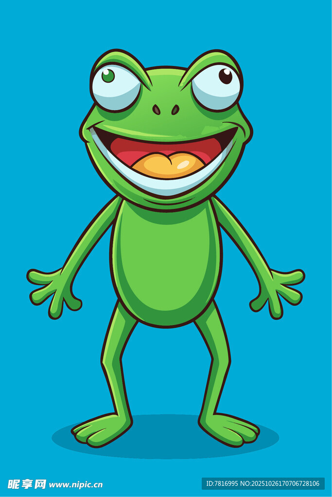 快乐青蛙卡通形象