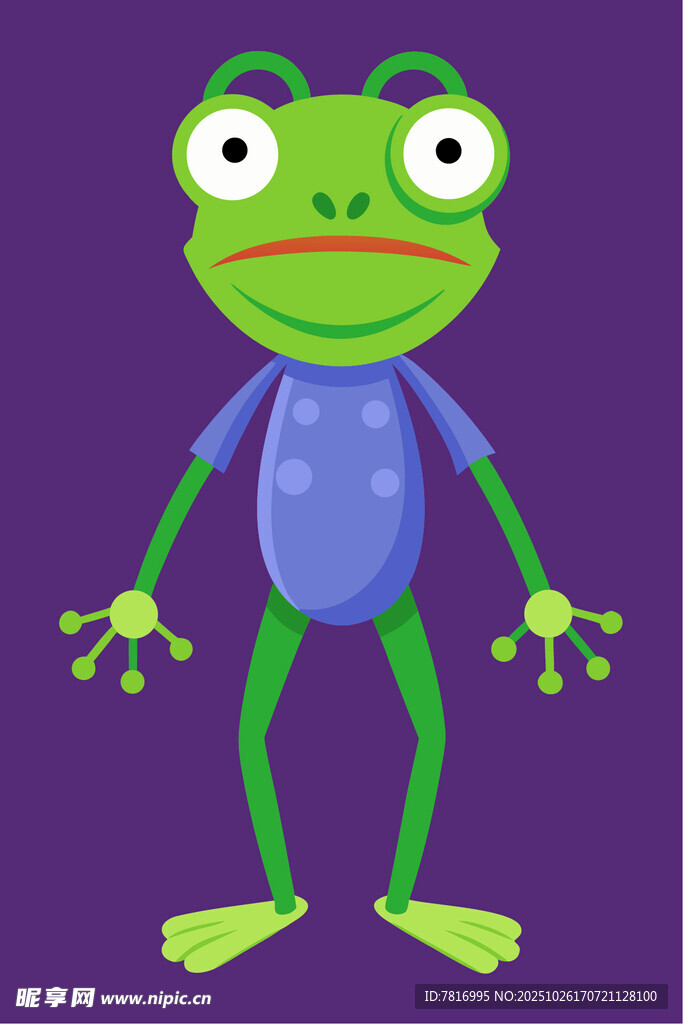 卡通青蛙形象