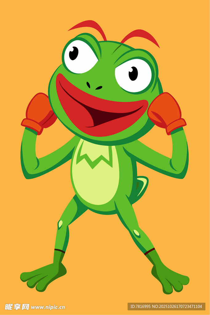 快乐青蛙准备运动