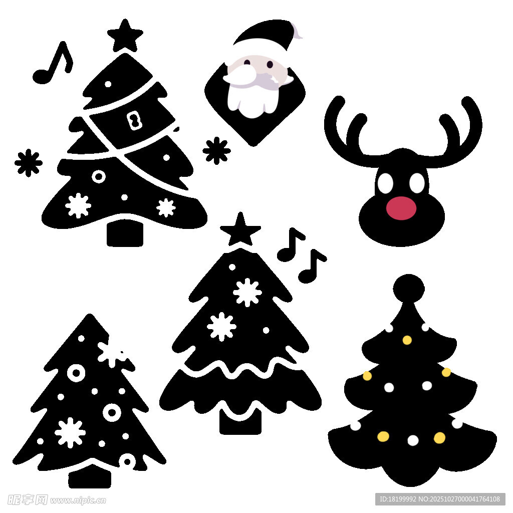 圣诞树图标圣诞图标圣诞节图标