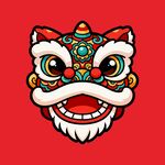 传统舞狮头图案设计