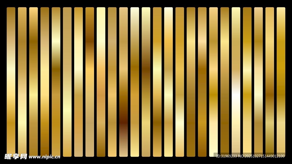 金色条纹背景 