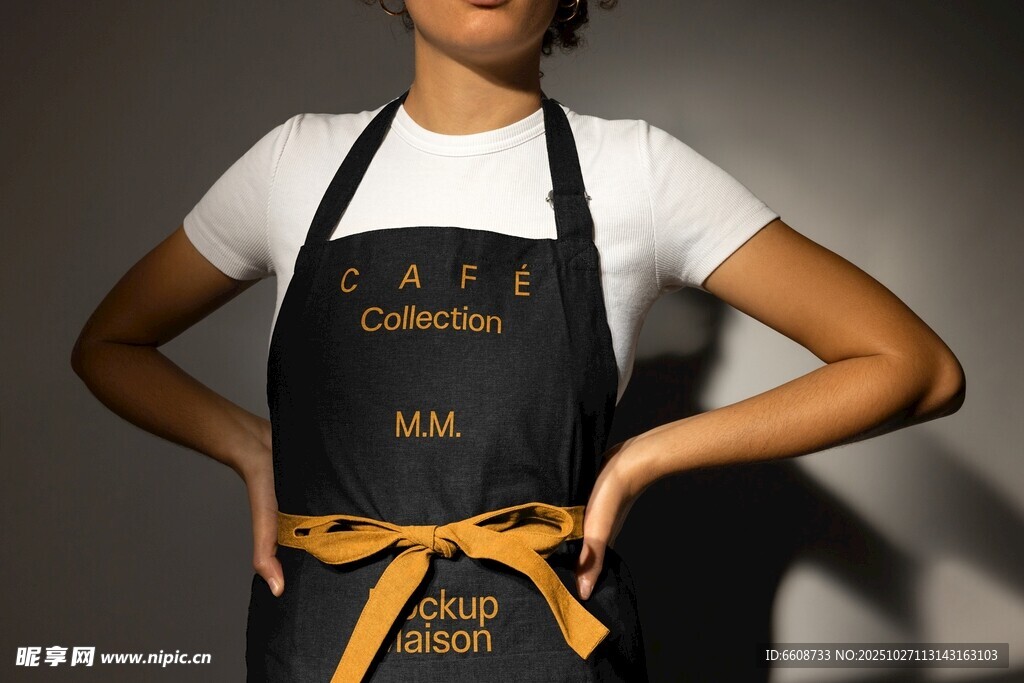 时尚围裙模特展示