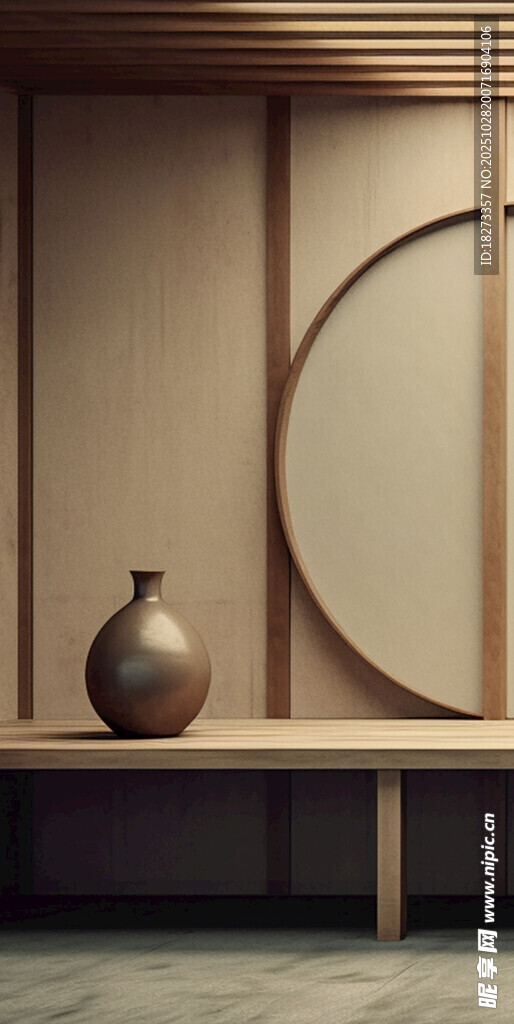 简约中式风的雅致摆件