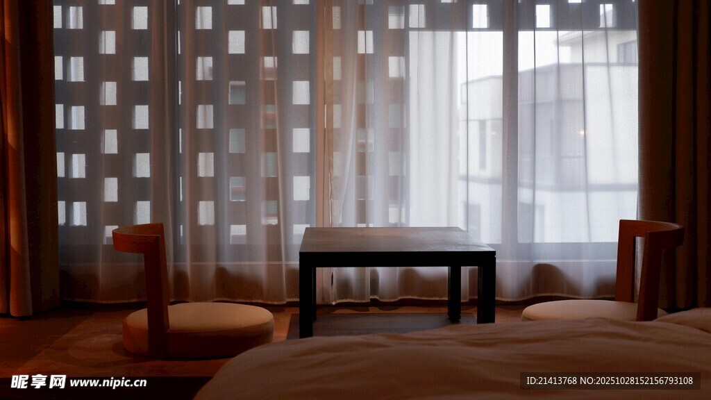 温馨雅致的室内休憩空间