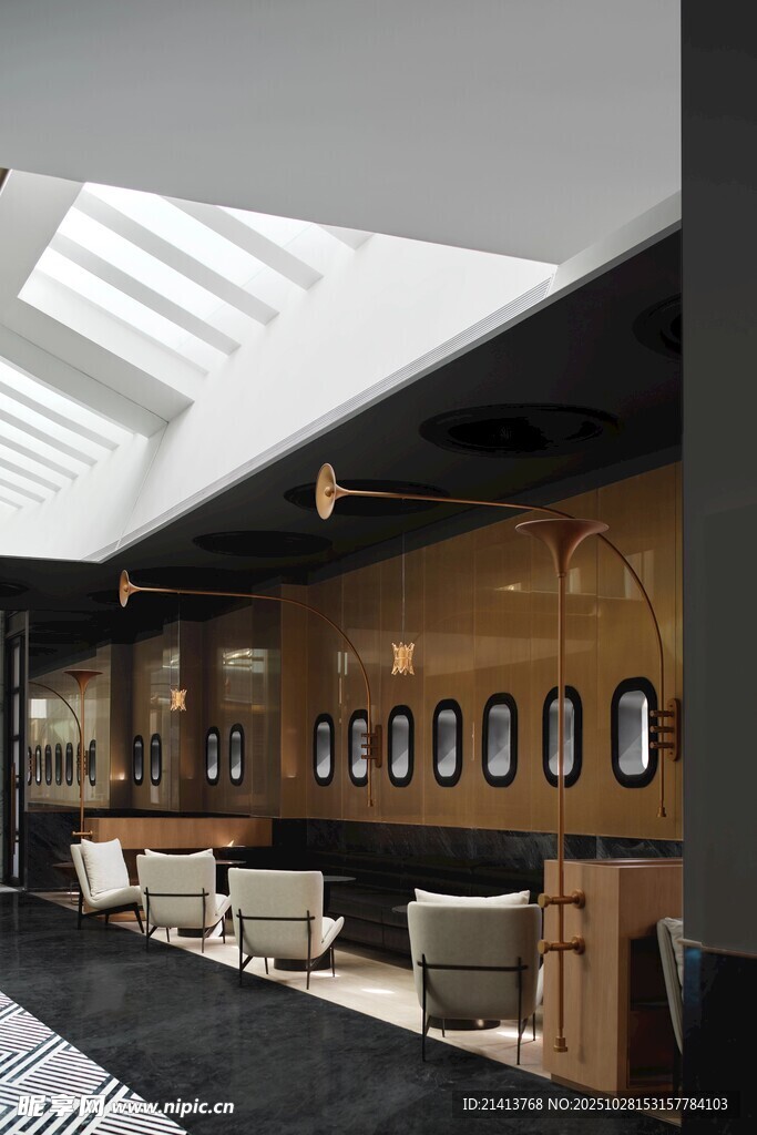 现代工业风室内空间展示