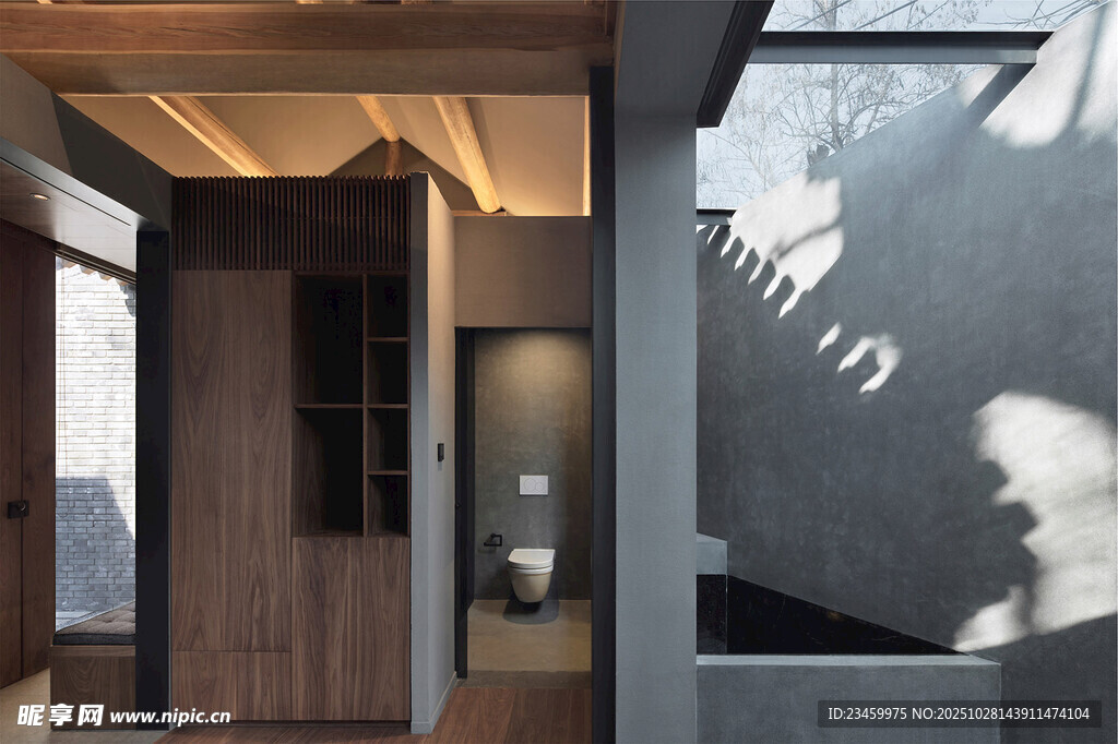 现代简约风室内走廊设计