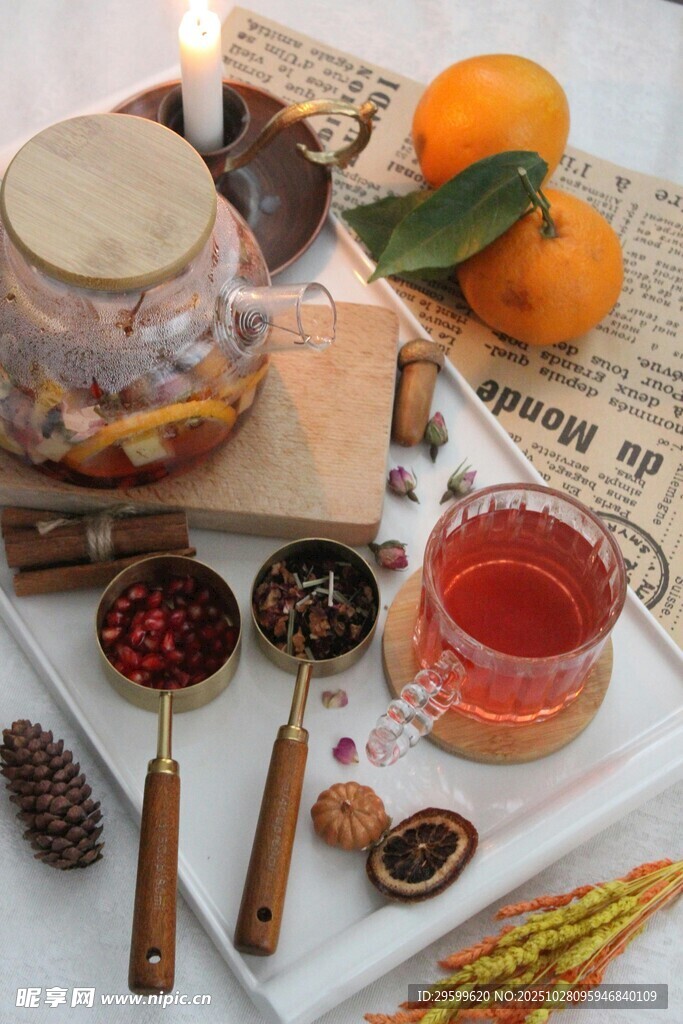 秋季养生食材与饮品组合