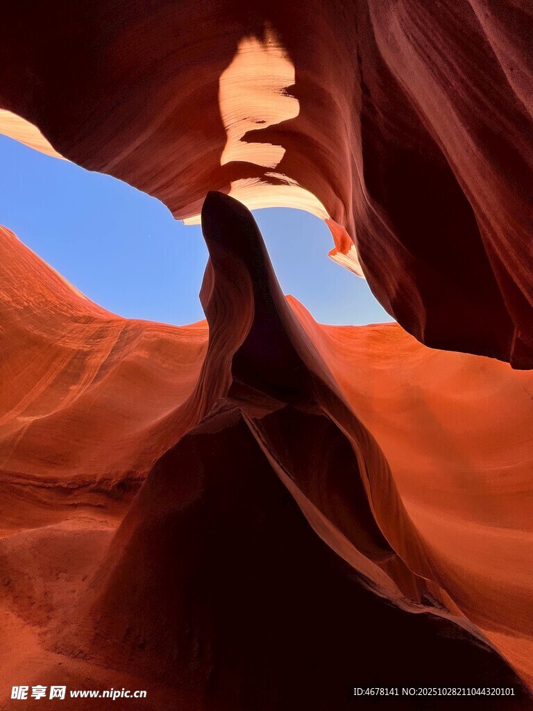 羚羊谷壮丽的自然景观