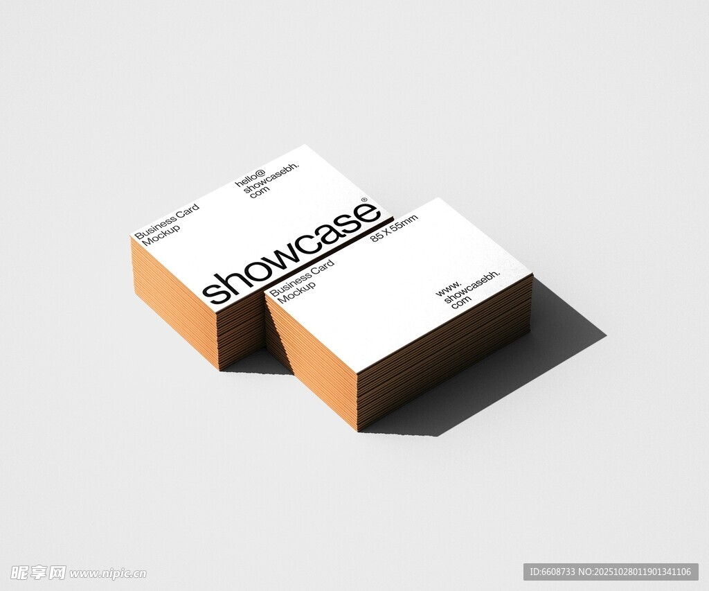 简约名片设计展示