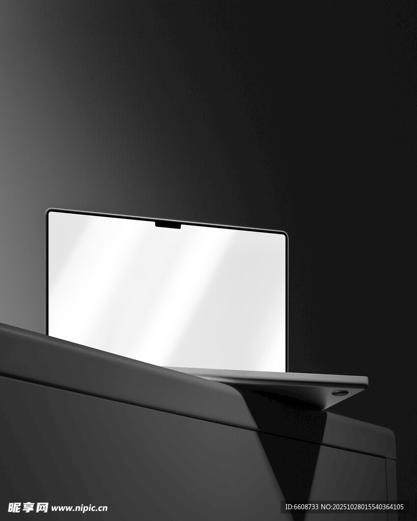 现代简约风格悬浮式置物架