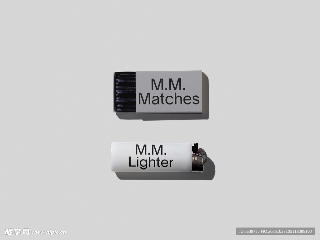 金属质感MM品牌打火机