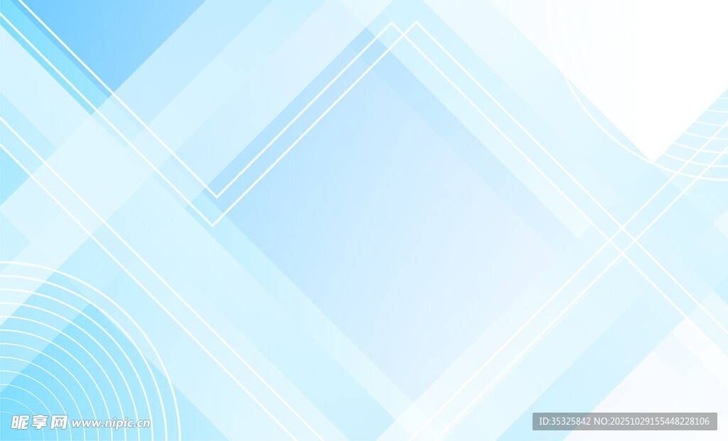 蓝色渐变几何背景