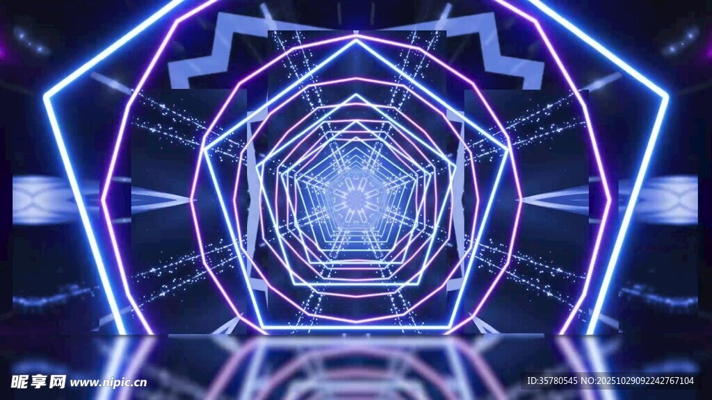 炫酷动感模特走秀素材