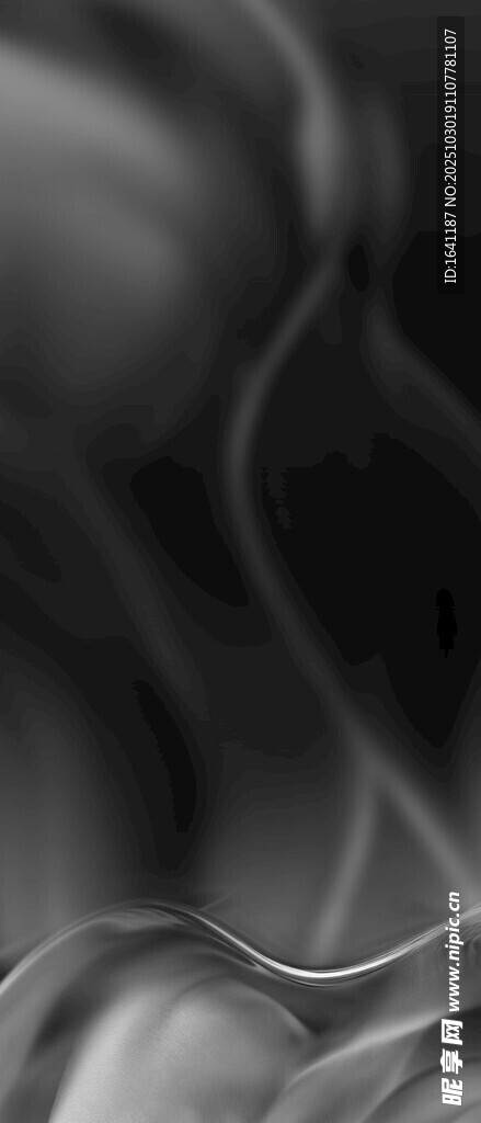 抽象黑白纹理图案