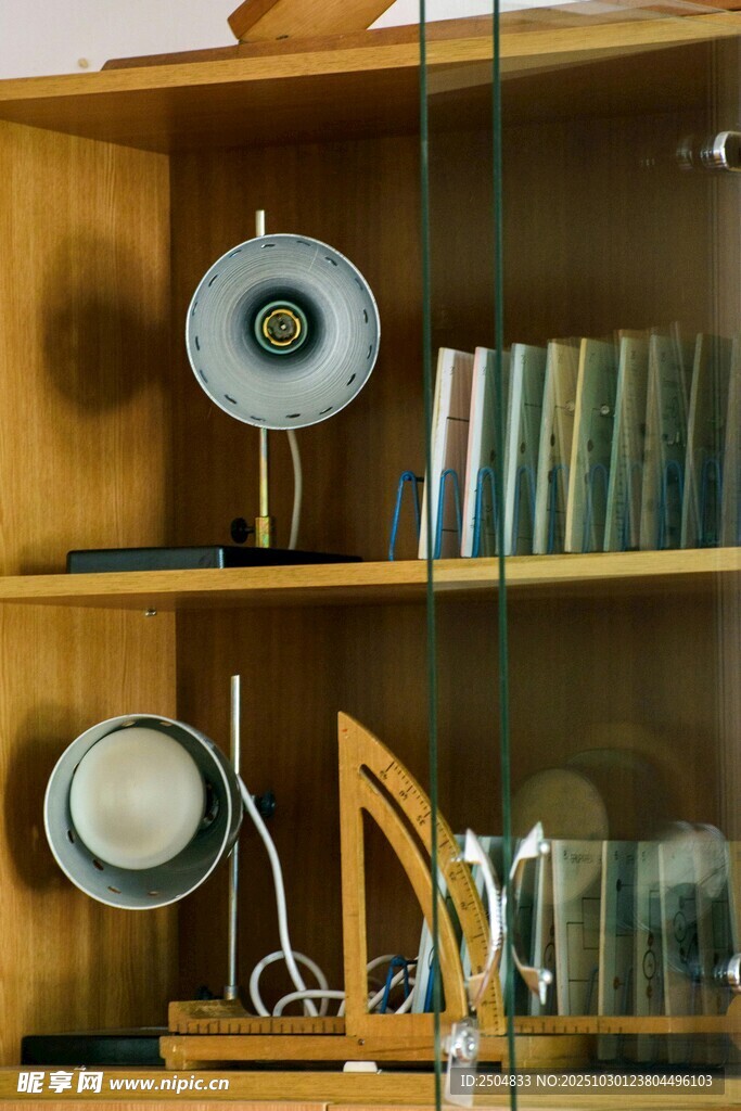 书架上的别致摆件