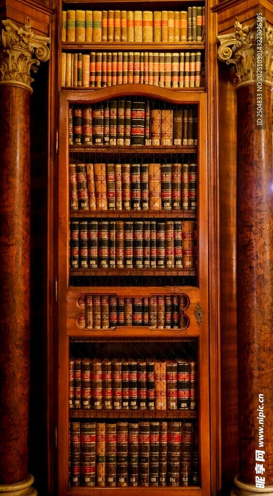 古典书架上的海量藏书