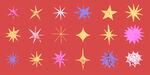 星形图案