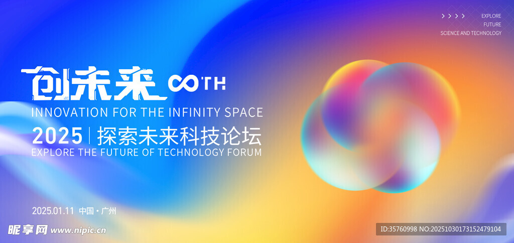 2025未来科技论坛海报