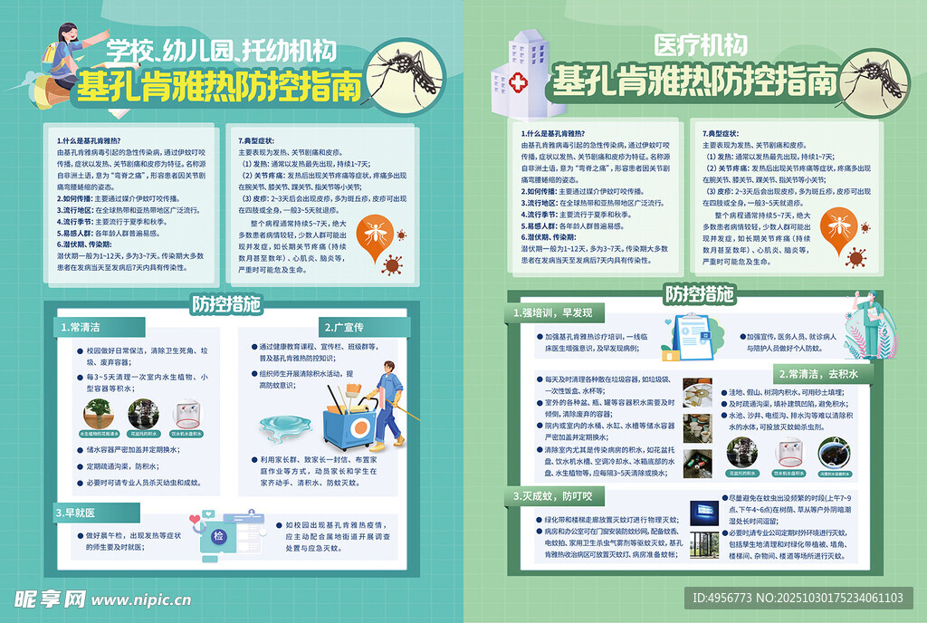 基孔肯雅热学校幼儿园医疗机构